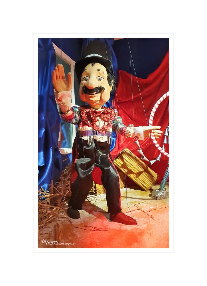 Zirkusdirektor Augsburger Puppenkiste Foto &amp; Bild world