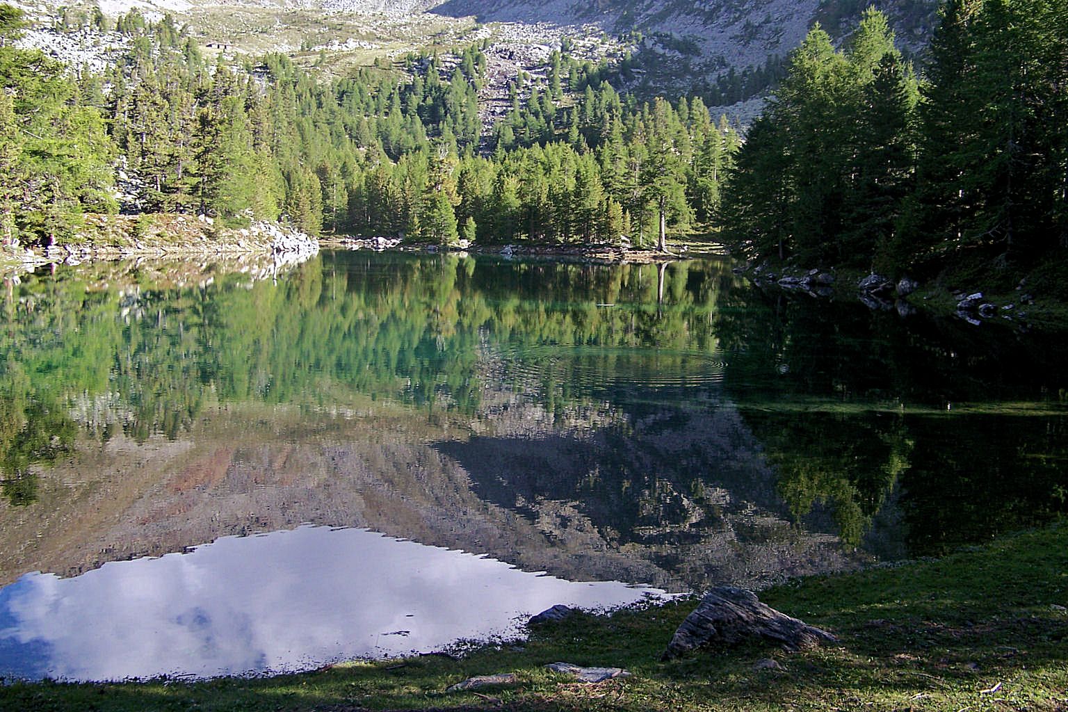 Zirmtalsee in Vinschgau