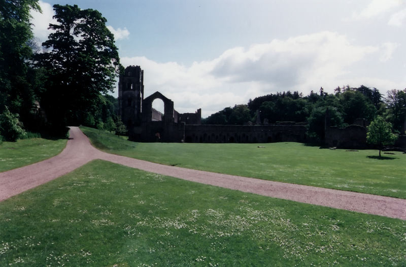 Zisterzienserkloster Fountains Abbey, Nordengland