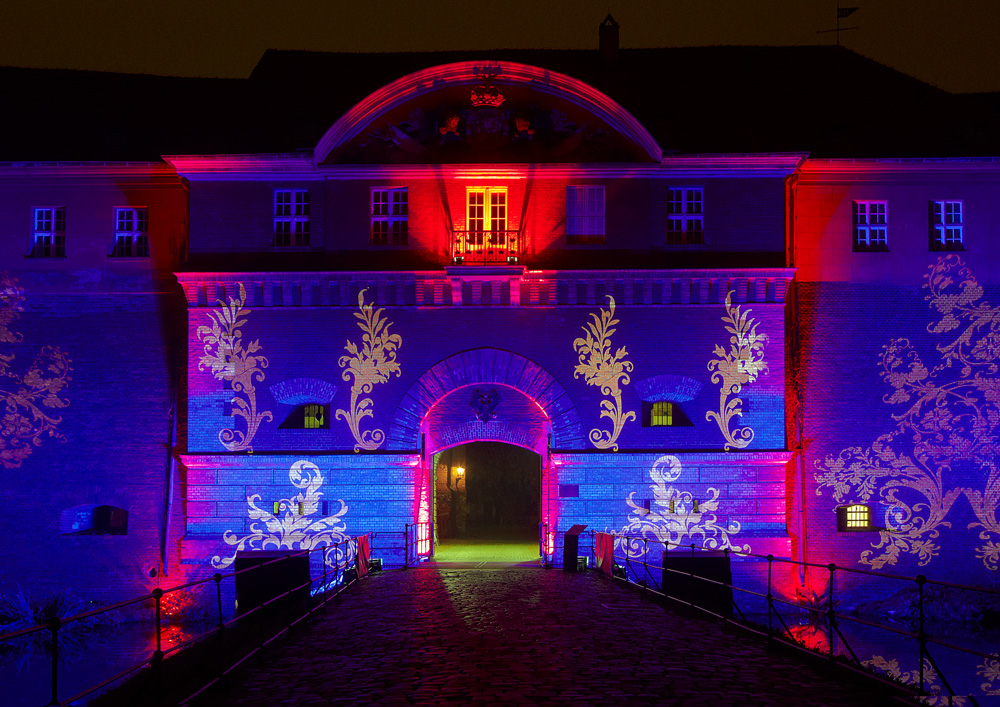 Zitadelle in Blau