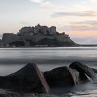 Zitadelle von Calvi (Korsika) - vor Sonnenaufgang