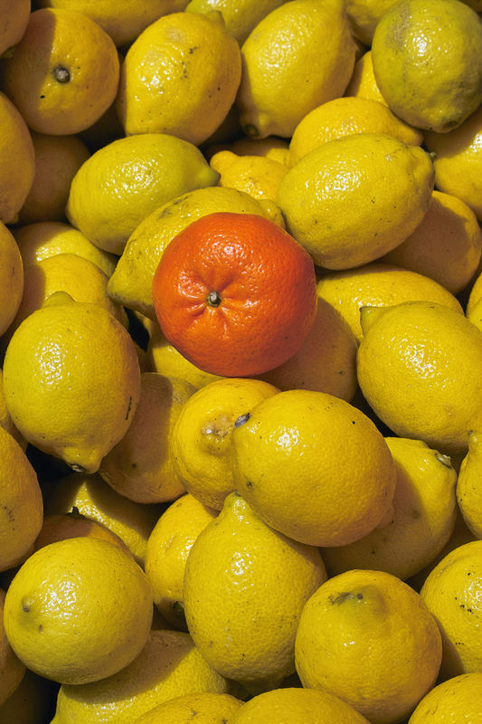 Zitronen mit Mandarine