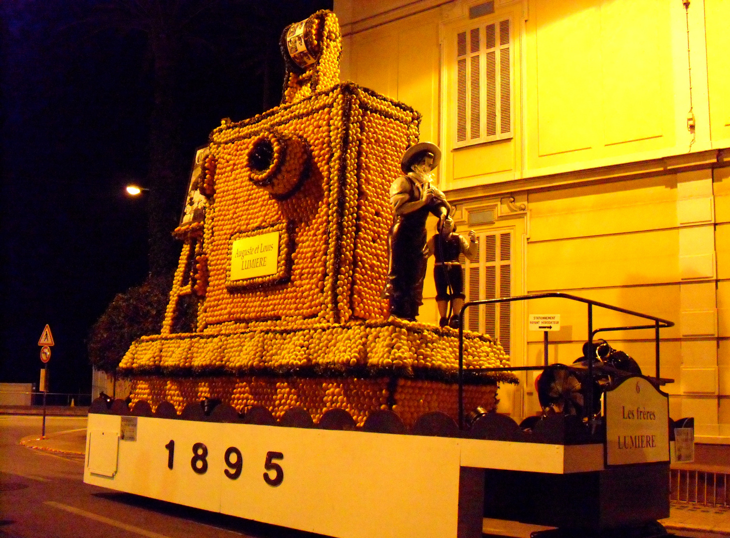 Zitronenfest in Menton/Südfrankreich 