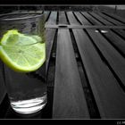 Zitronenwasser - Glas
