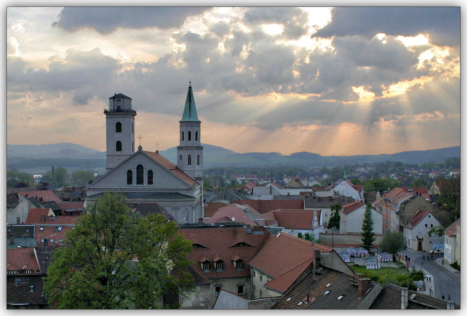 Zittau Stadtansicht