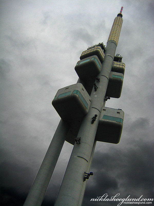 zizkovska tower in prague