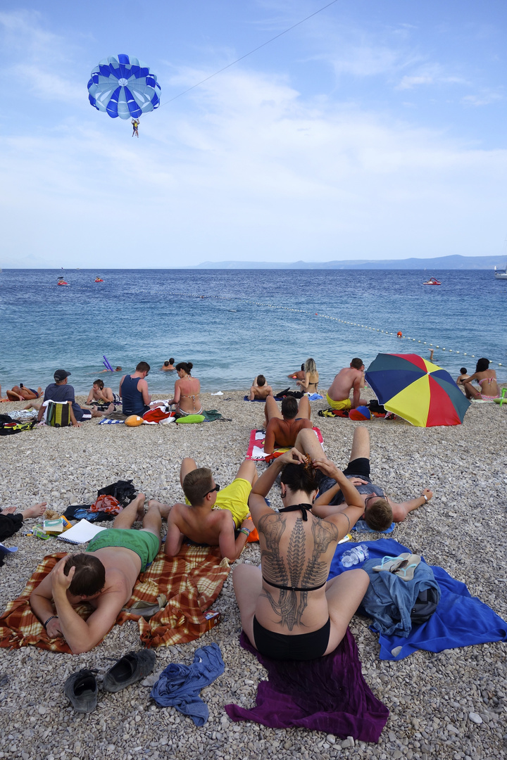 Zlatni Rat, Brac Island, Croatie, Kroatien