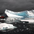 Zodiac-Cruise, Pléneau Island, Antarktis