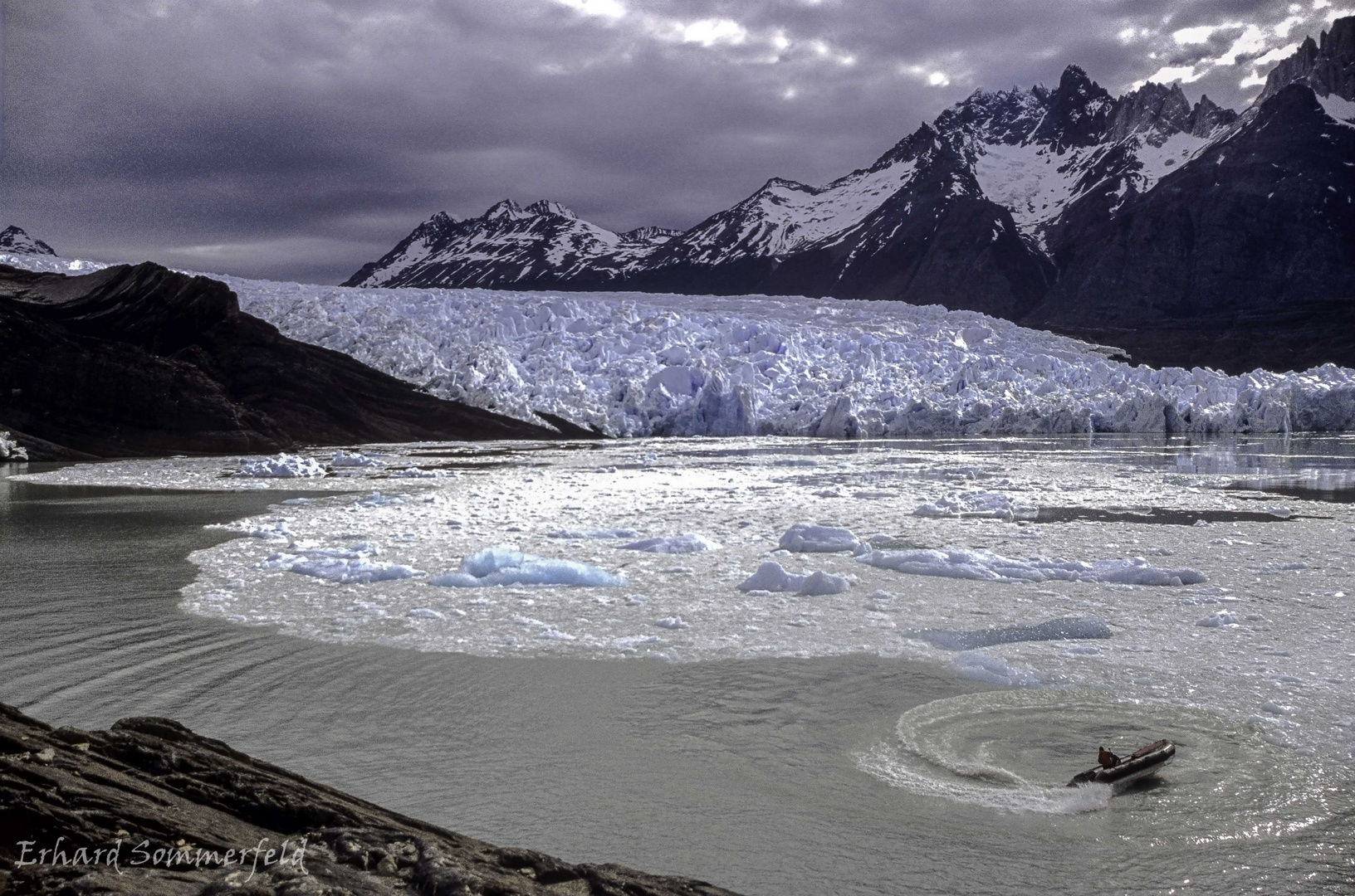 Zodiak vorm Gletscher