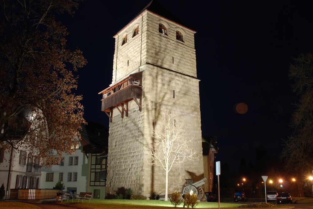 Zofingen by Night - Pulverturm