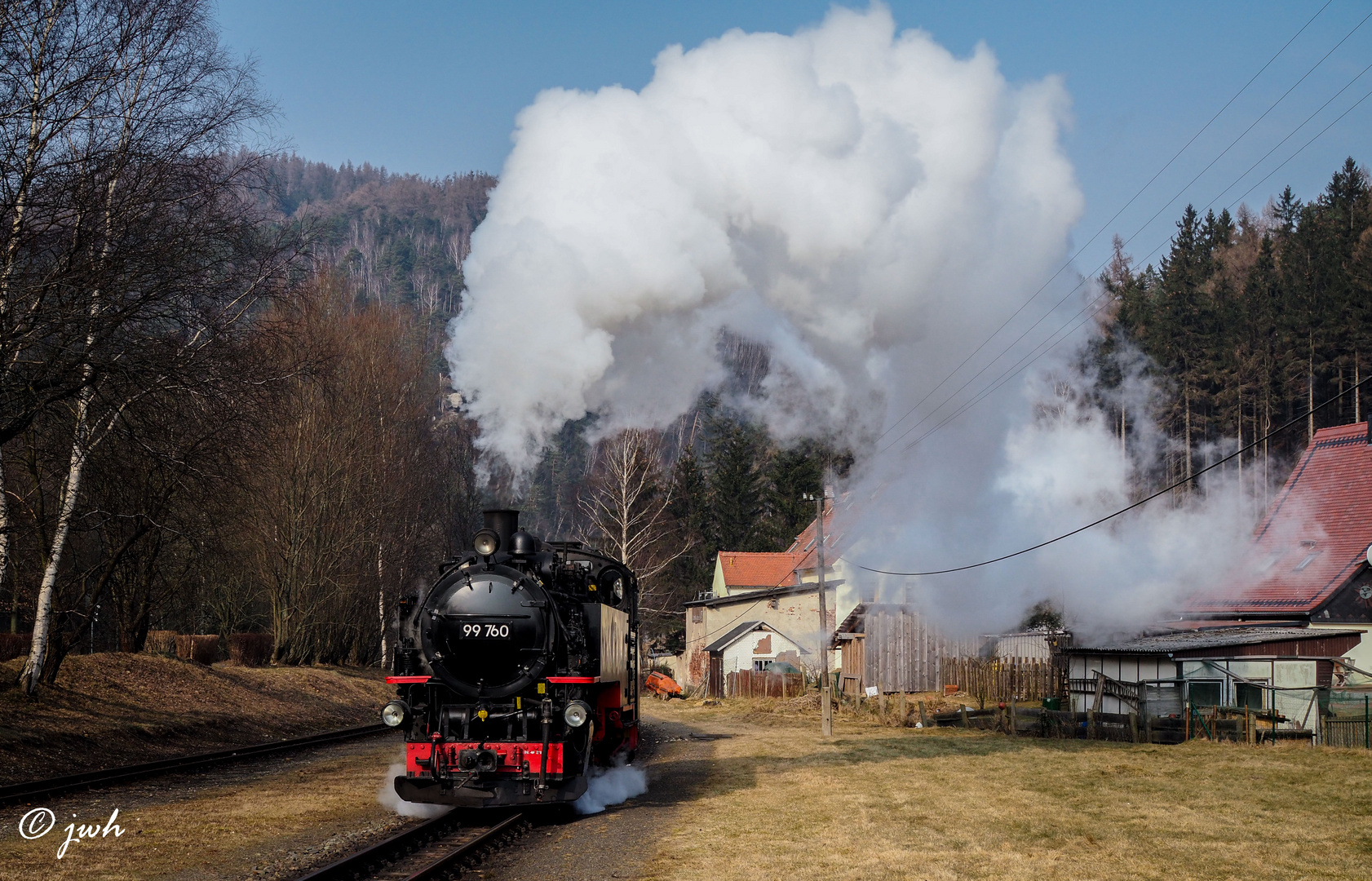 ZOJE 99 760 Einfahrt Bf Oybin