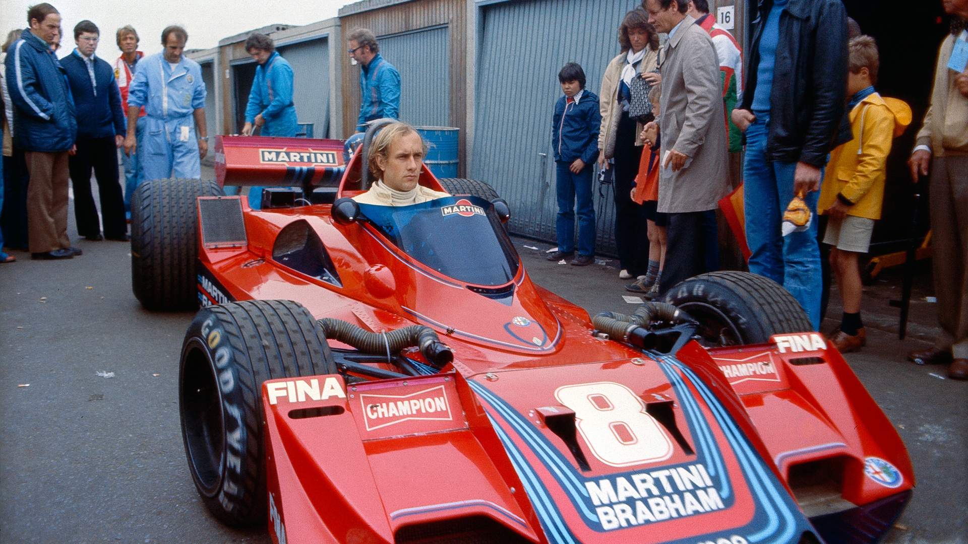 Zolder 1977 Hans-Joachim Stuck im Alfa Romeo Brabham BT45B