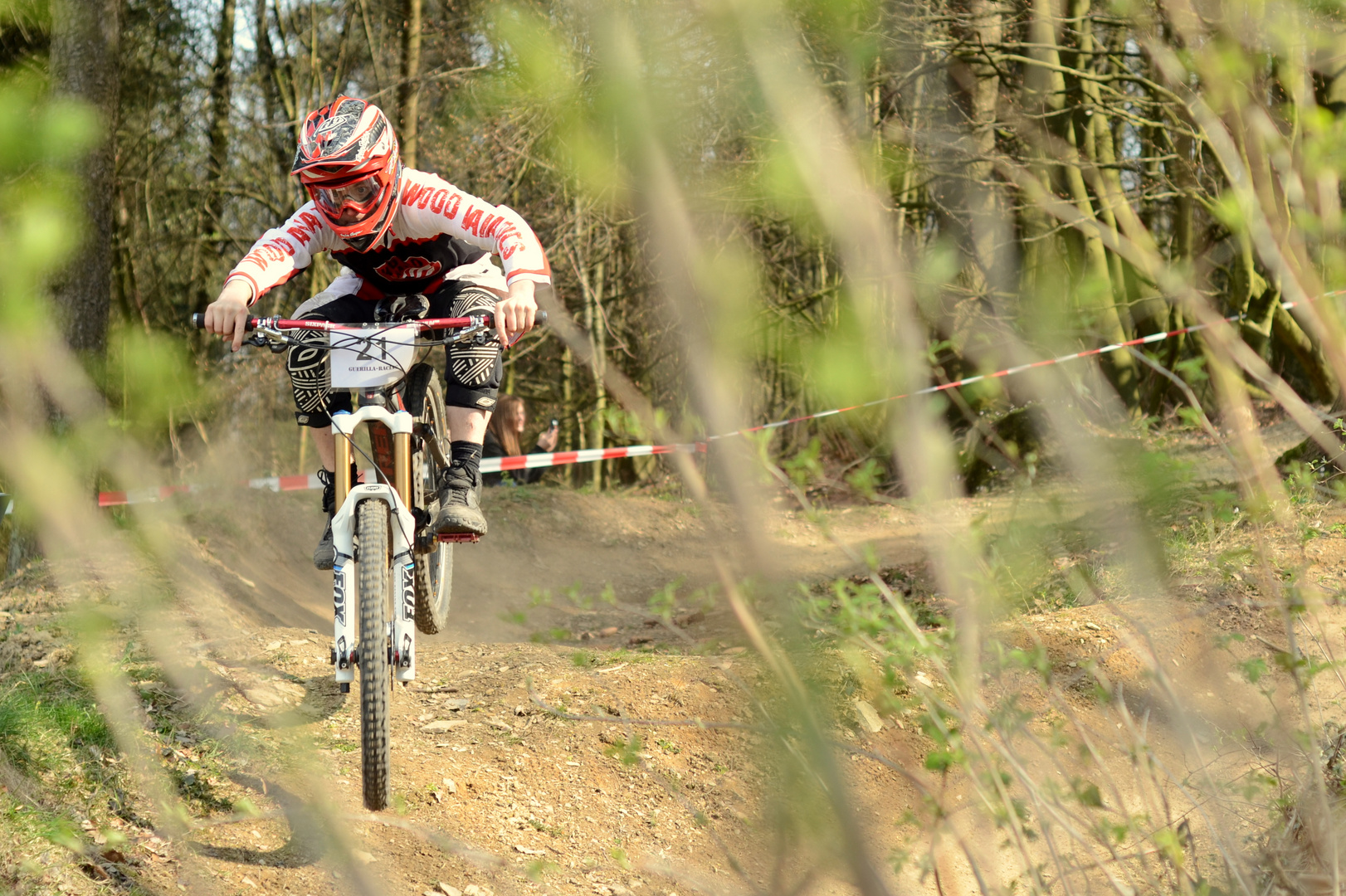 Zole auf dem Weg zum Podium