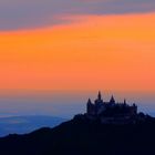 Zollerburg am Abend