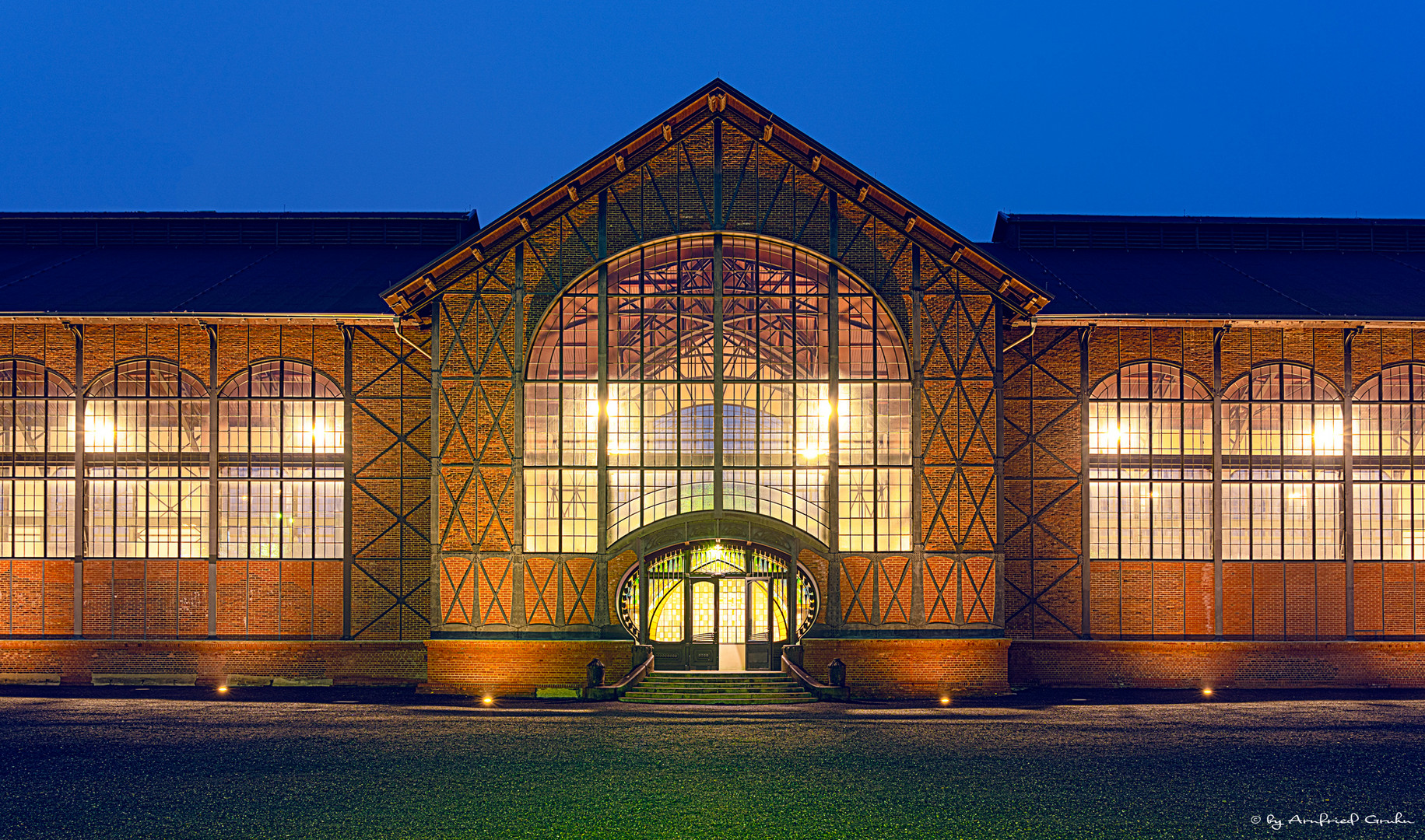 Zollern Jugenstilportal Maschinenhalle