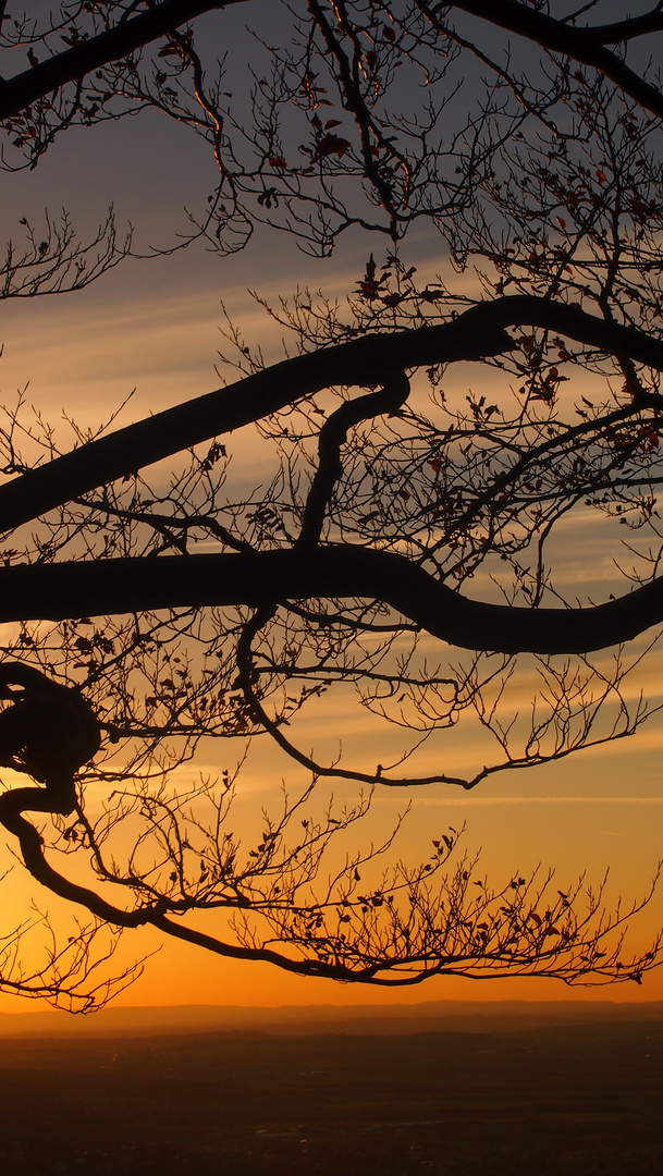 Zollernalb Sonnenuntergang