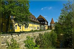 Zollernschloß, Blick von der Torbrücke