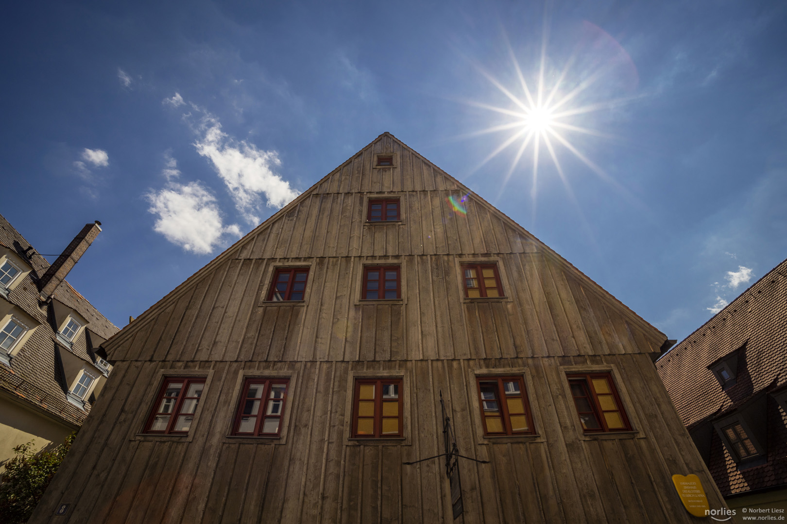 Zollhaus mit Sonnenstern