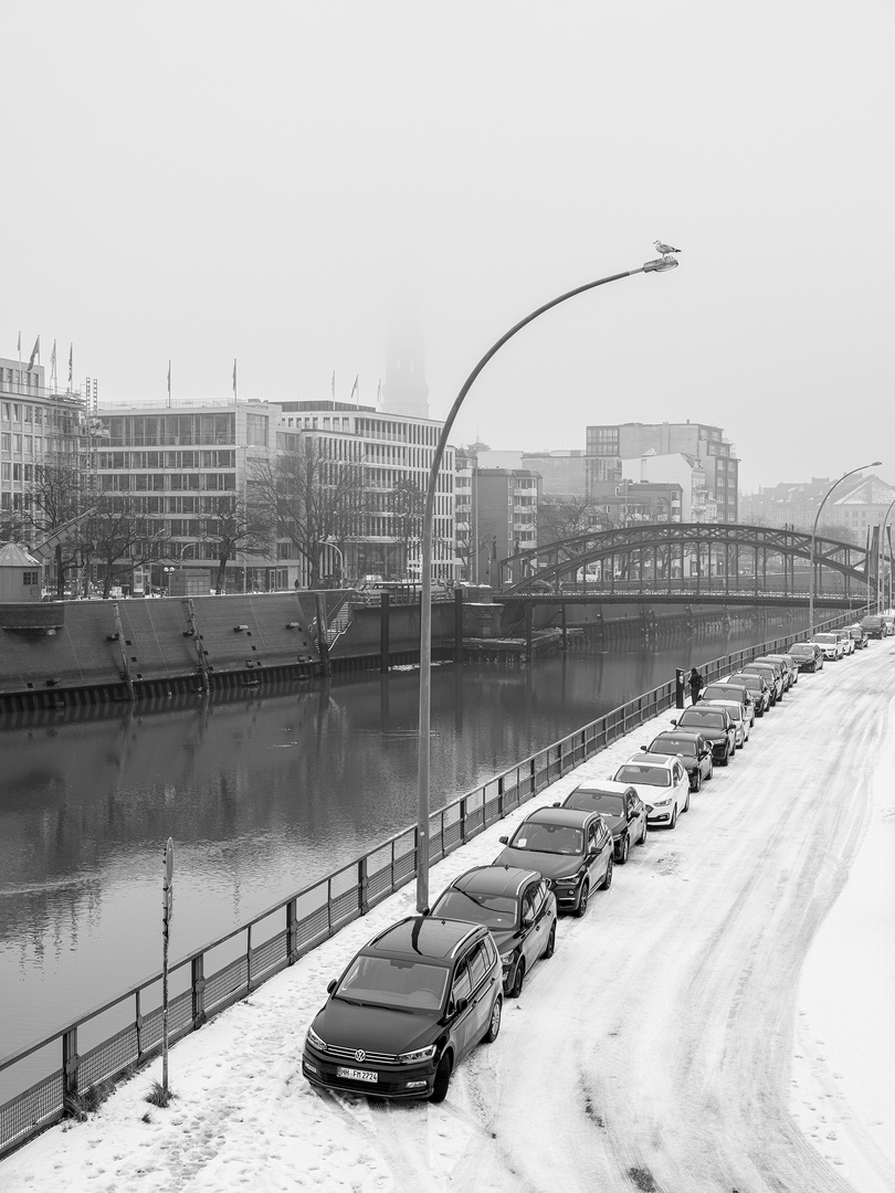 Zollkanal im Winter