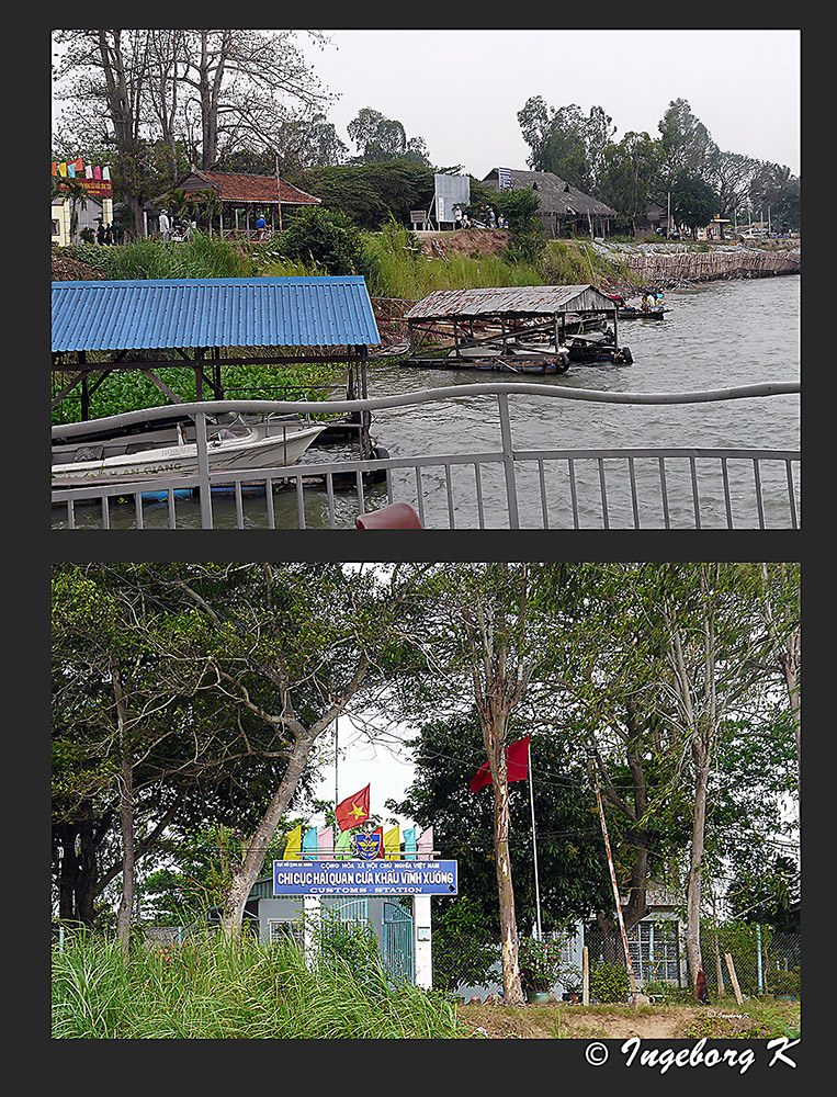 Zollstation für Kambdoscha am Mekong