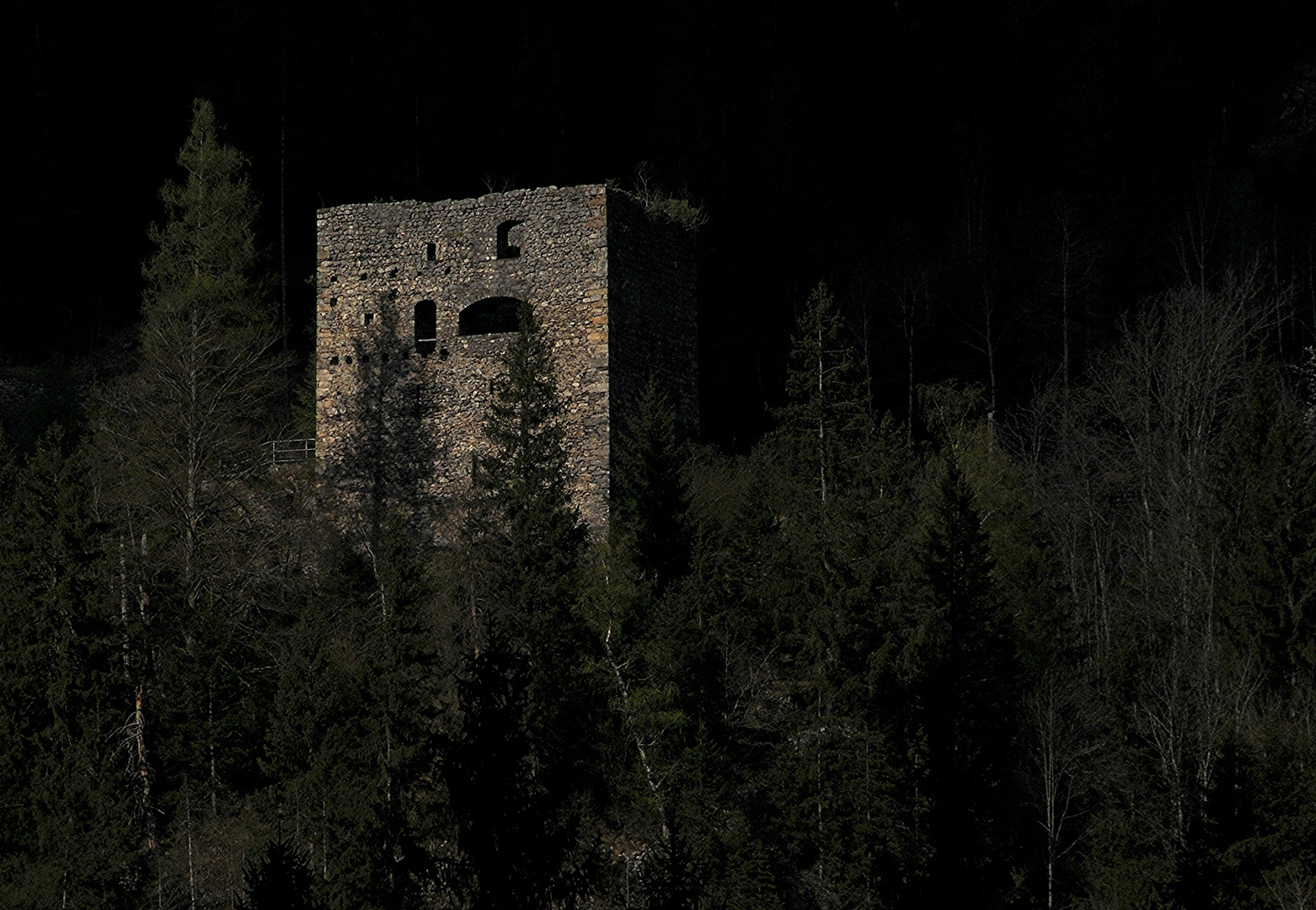 Zollstation im Mittelalter