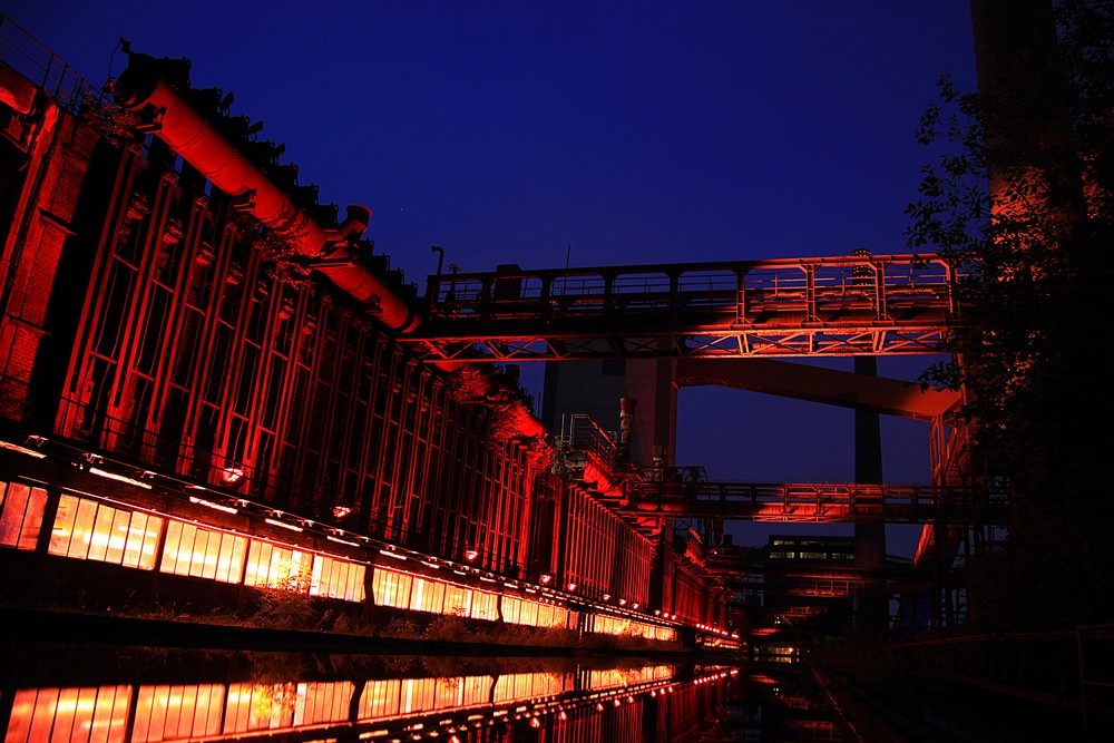 Zollverein bei Nacht 2