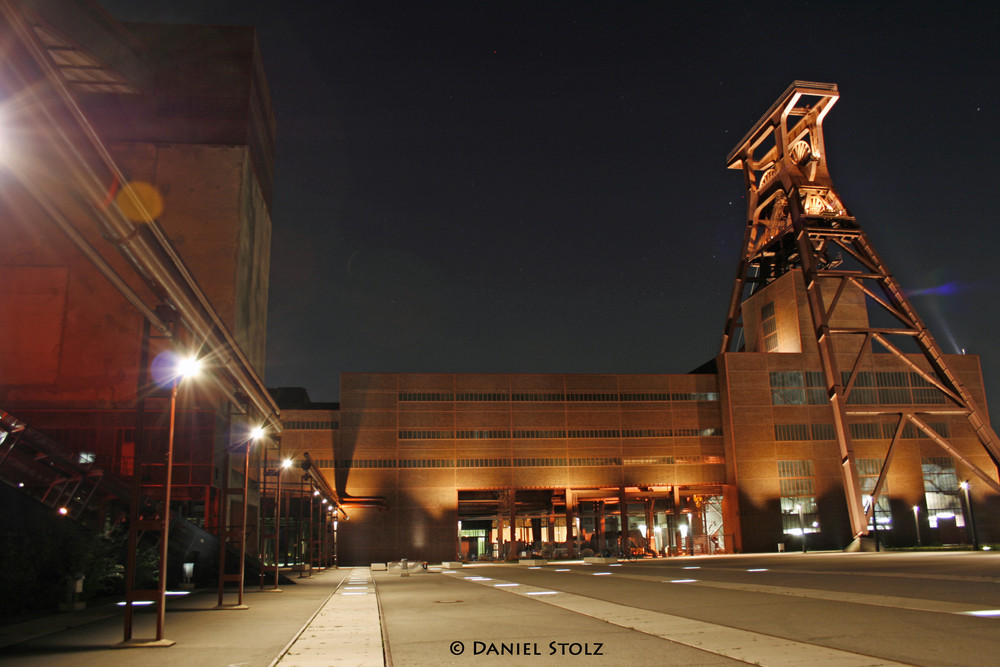 Zollverein bei Nacht