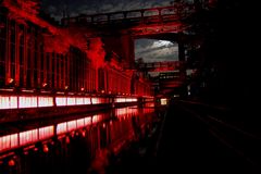 Zollverein bei Nacht