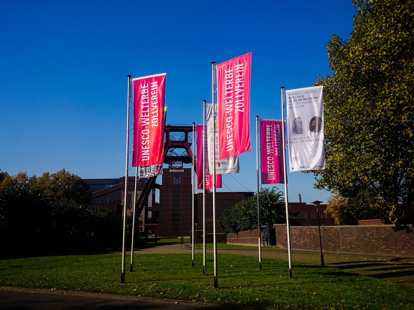 Zollverein Doppelbock mit Flaggen