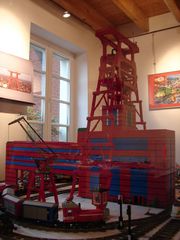 Zollverein (Fördergerüst aus Lego)