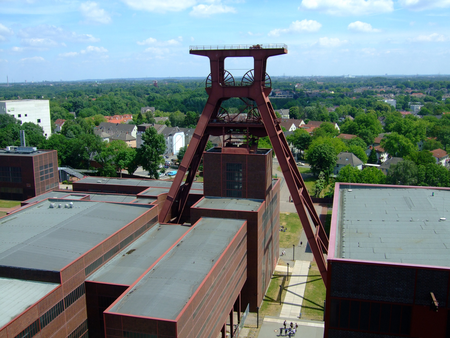 Zollverein im grünen Essen