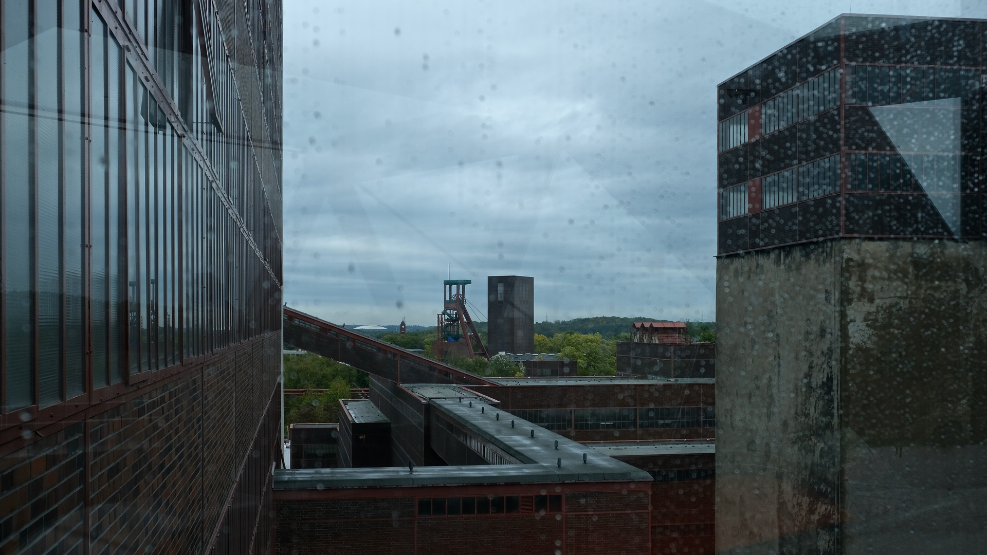 Zollverein im Regen