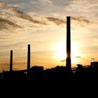 Zollverein im Sonnenuntergang