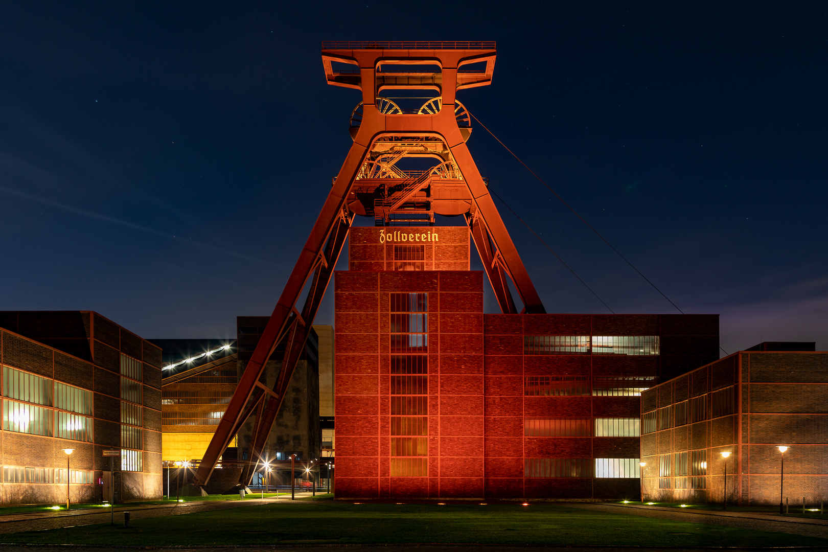 Zollverein in orange