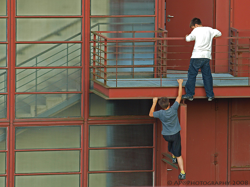 Zollverein: Rauf oder runter?