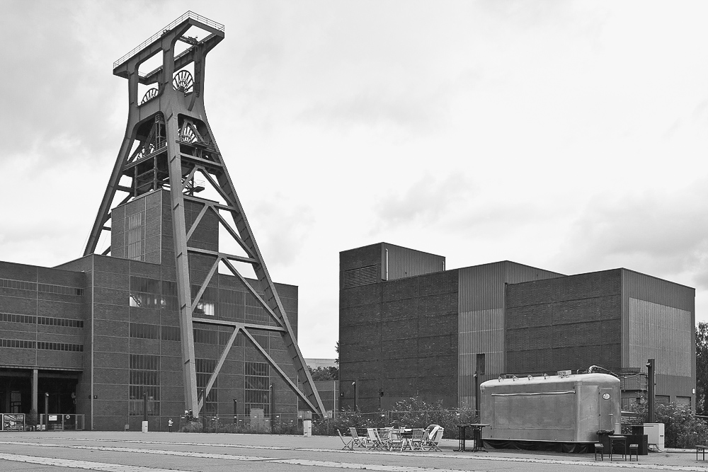 Zollverein Schacht12 und südliches Maschinenhaus