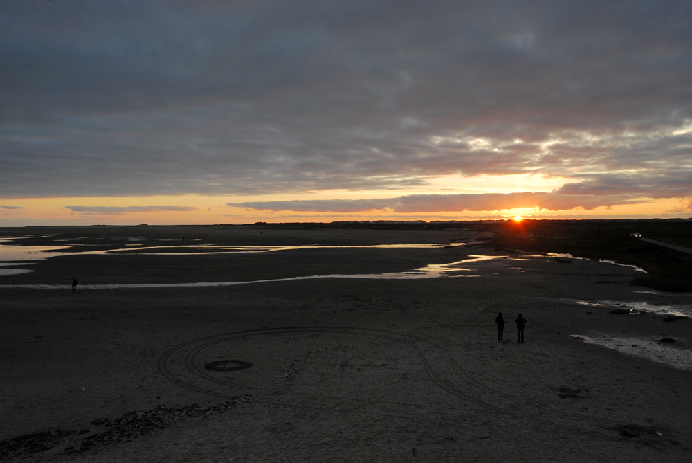 Zon en Waddenzee