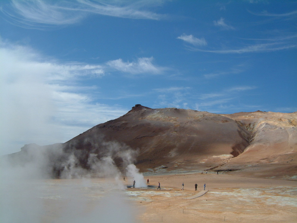 Zona Geotermale Lago Myvtan Iceland