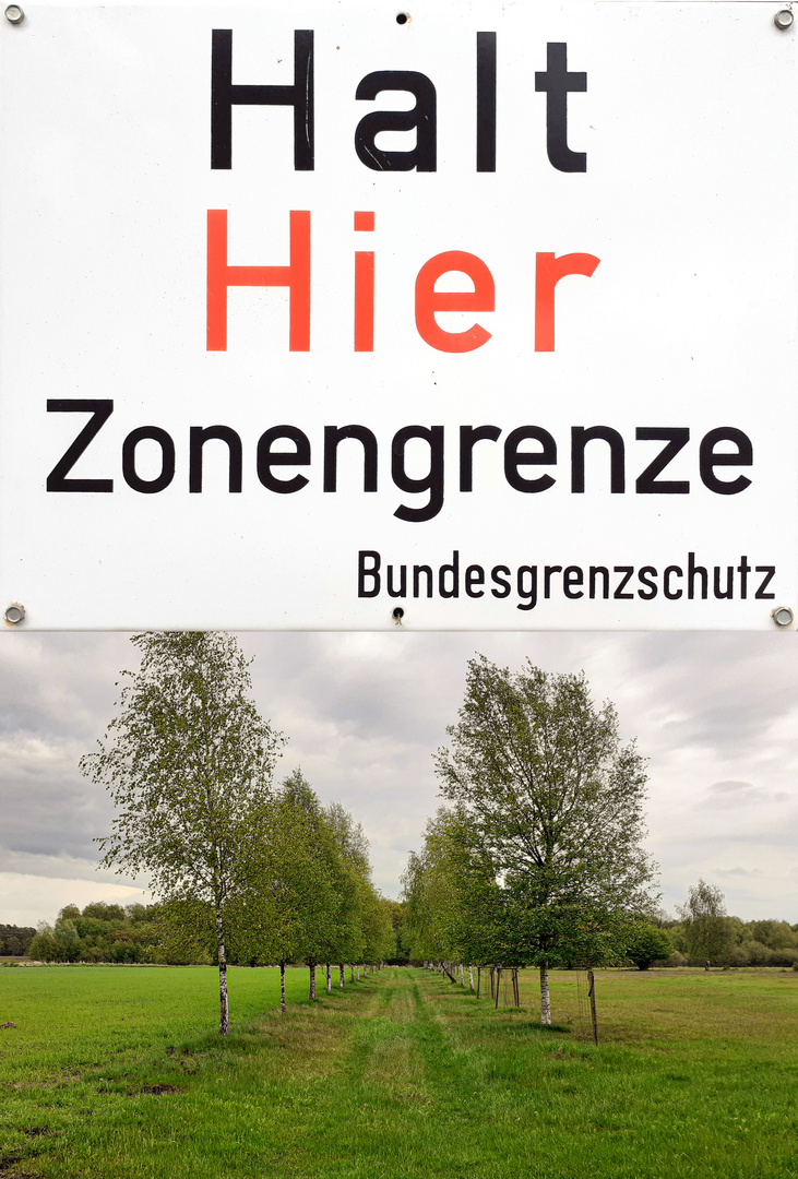 zonengrenze und Todesstreifen