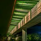 Zoobrücke bei Nacht