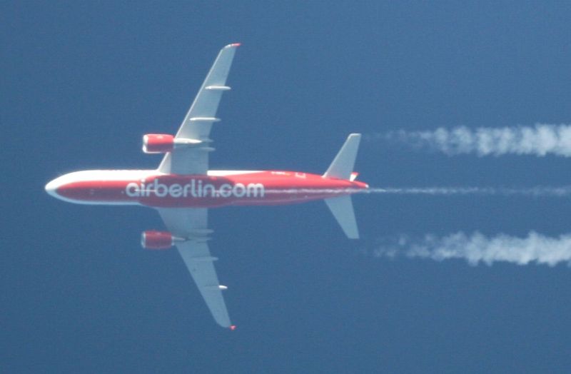 Zoom: Air Berlin Waschbecken