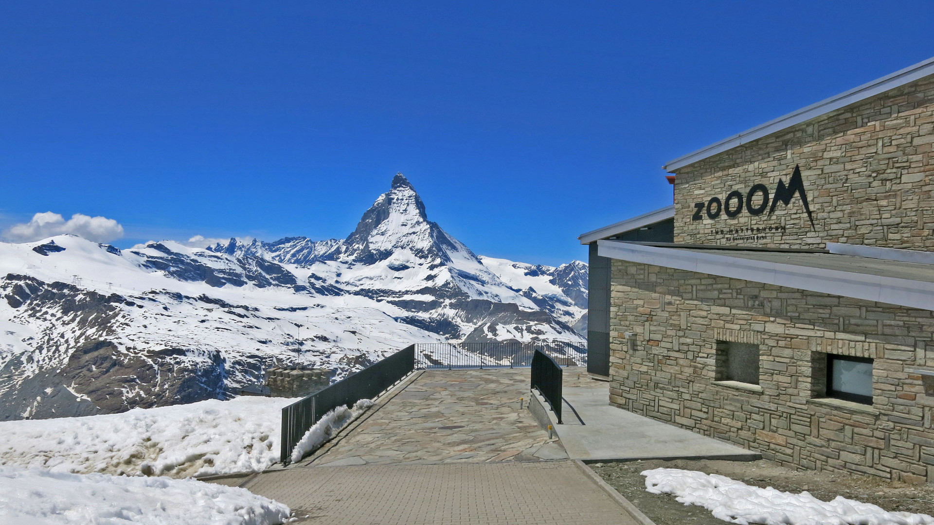 Zoom aufs Matterhorn