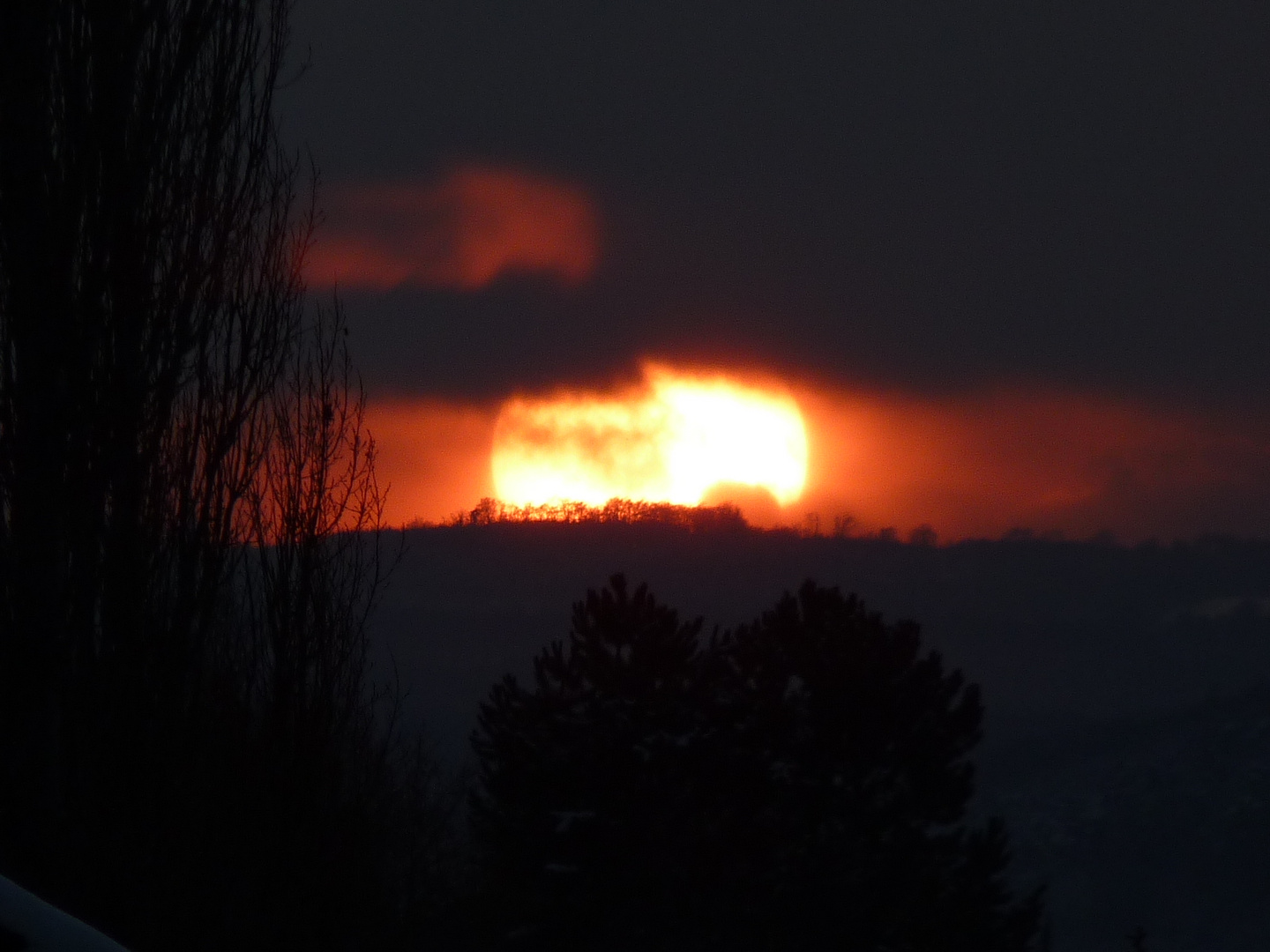 Zoomtest Sonnenuntergang mit FZ38