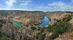 Zrmanja Plateau (berühmt durch die Winnetou Filme)