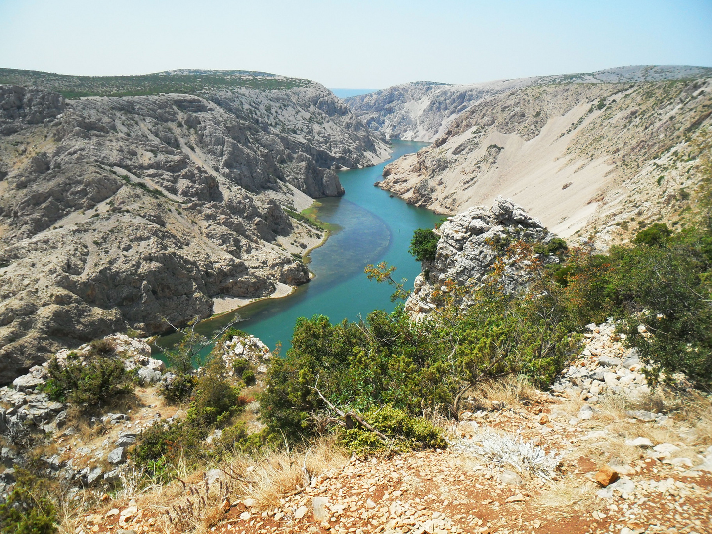 Zrmanja Plateau und Zrmanja Fluss