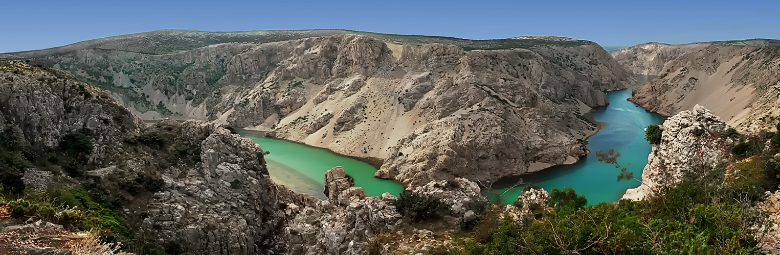 Zrmanja-Schlucht