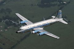 ZS-AUB Outeniqua in flight [DC4]
