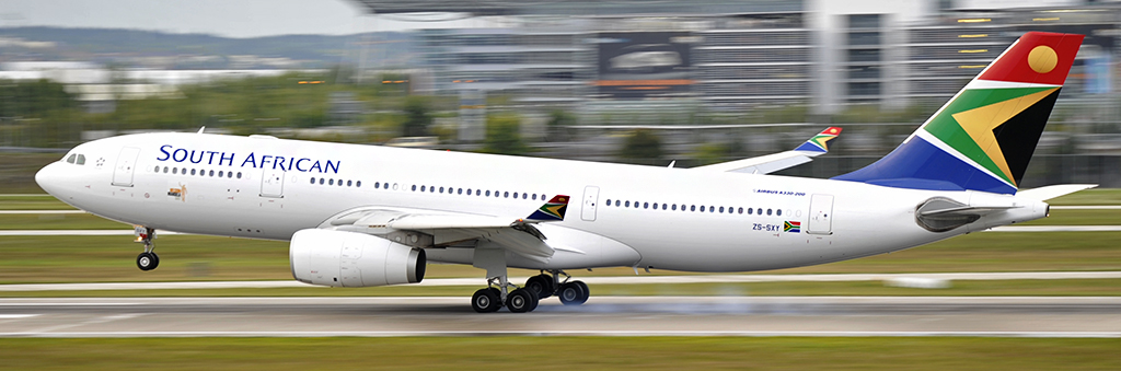 ZS-SXY - South African Airways - Airbus A330