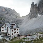 Zsigmondyhütte in den Sextener Dolomiten