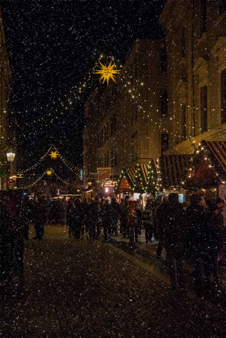 Zu Besuch auf dem Weihnachtsmarkt